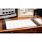 Dacasso Black Leather Desk Pad w/ 2022 Calendar Insert, 34  x 20 PR-1050 - alternate 4